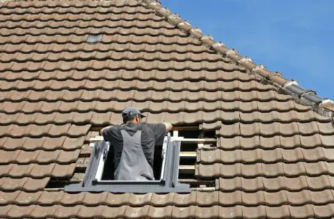 Pose de velux - Allery
